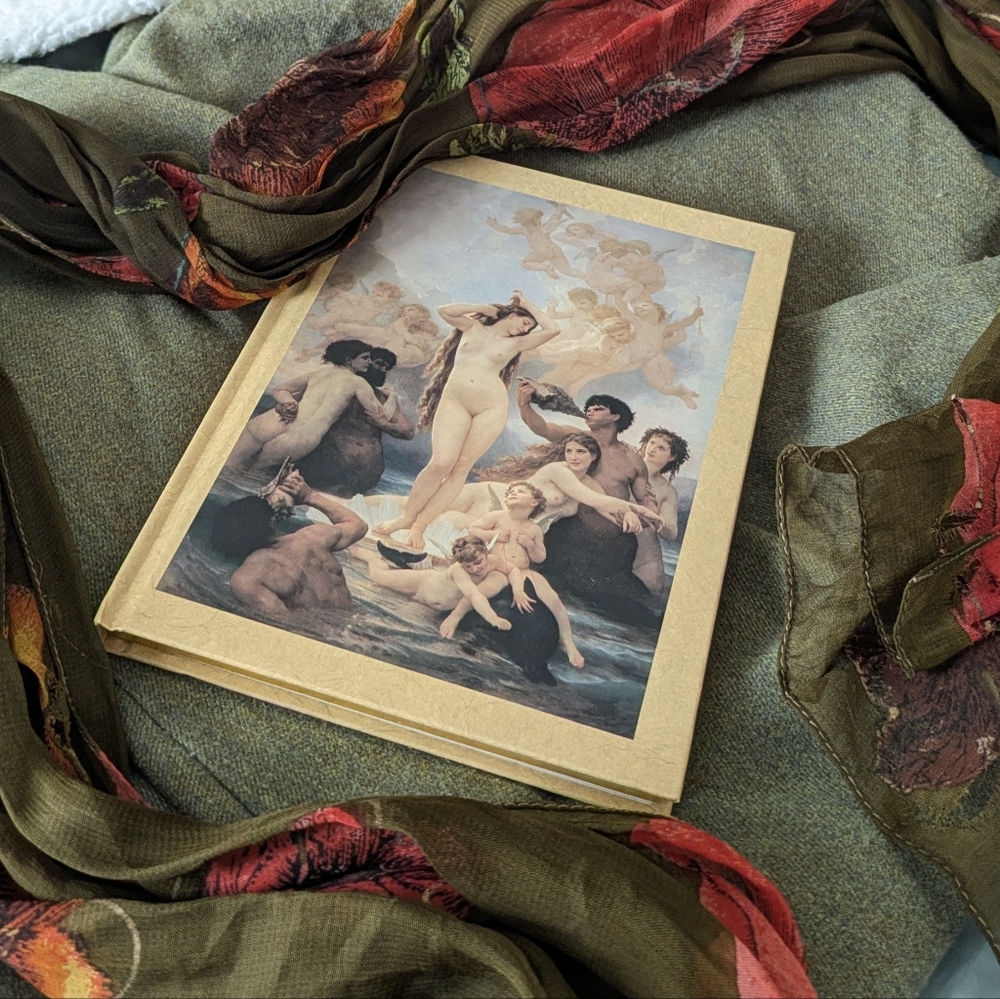 Birth of Venus Classic Hellenistic Art Hardcover Notebook or Sketchbook